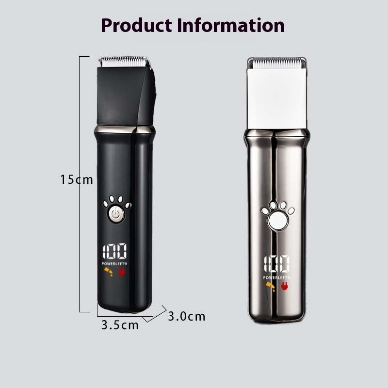4-in-1 Professional Dog Shaver & Grooming Kit dog clippers, paw trimmer, and professional pet grooming