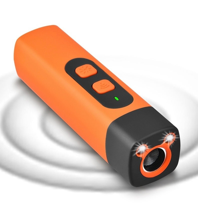 New Bark Shield Anti Barking Device for Dogs, Dog Bark Deterrent Device with LED Flashlight, Suitable for Training to Improve Bad Behavior