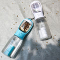 3 in 1 Portable Pet Water Bottle, food container and Waste Bag Dispenser (600ml)