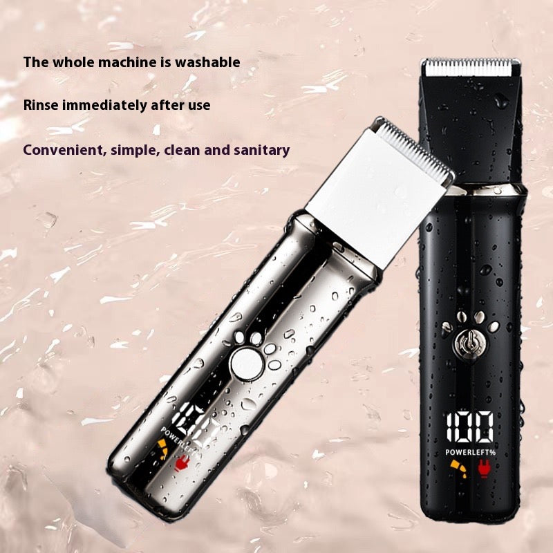 4-in-1 Professional Dog Shaver & Grooming Kit dog clippers, paw trimmer, and professional pet grooming