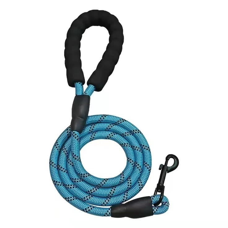 Taglory Rope Dog Leash 6 FT with Comfortable Padded Handle, Highly Reflective Threads Leash and Anti-Tangle Clip for Walking Medium Large Dogs