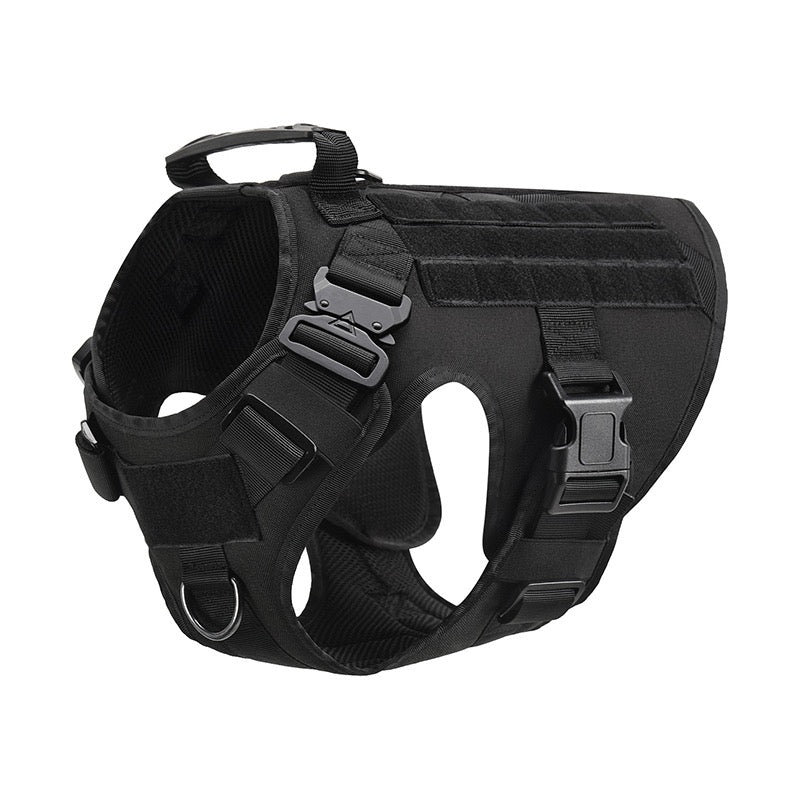 Tactical 1000D Nylon Dog Harness & Leash Set | Heavy Duty Military Training Vest